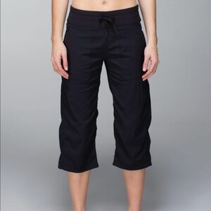 Lululemon Studio Crop Yoga Pants - Black